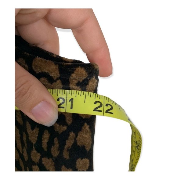 Vintage 90s Jones New York Sport Animal Print Zip Up Vest Large - Picture 4 of 5